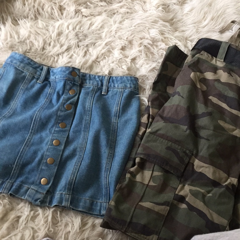 Forever 21 skirt & pants set